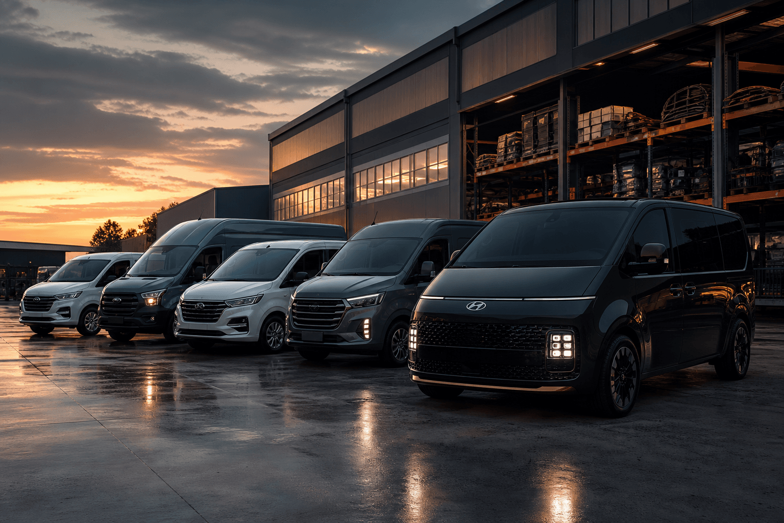 Vehículos comerciales Hyundai y Kia